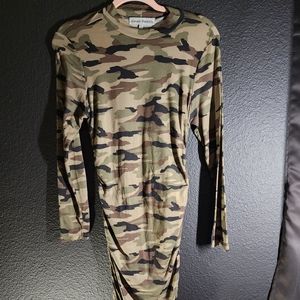 Almost Famous Camou Dress